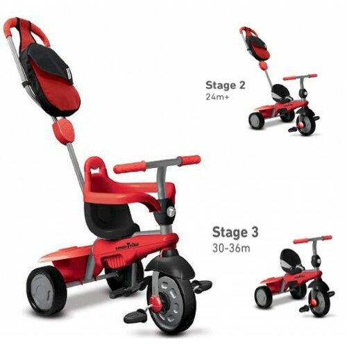 Smart Trike tricikl breeze crveni Slike