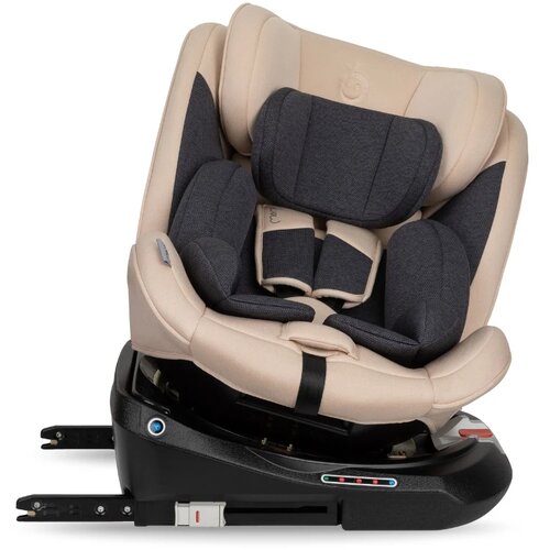 Momi auto sedi&amp;scaron;te za decu Emi Beige, 40-150 cm Isofix Slike