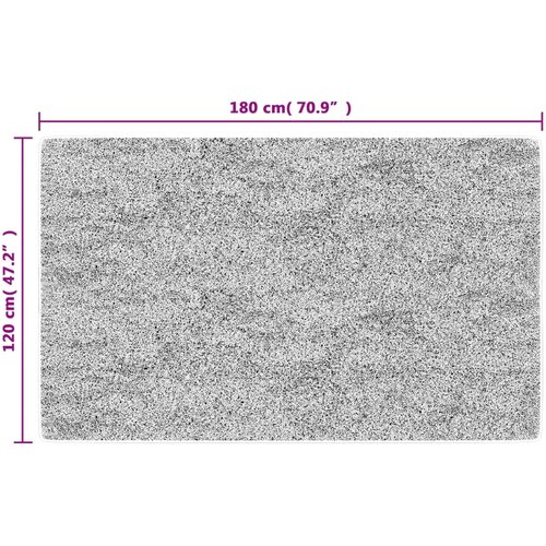  Perivi tepih crno-bijeli 120 x 180 cm Slike