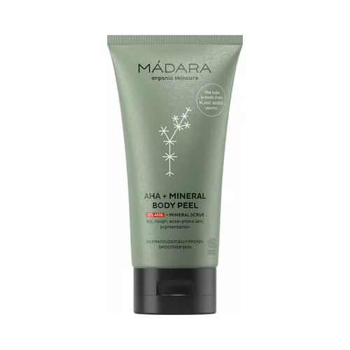 MÁDARA Organic Skincare aha+mineral body peel