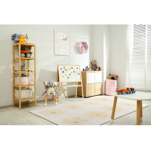 FD Rumena/slonoko&amp;scaron;čena otro&amp;scaron;ka preproga 80x150 cm Dazzy Vanilla &amp;ndash; Slike