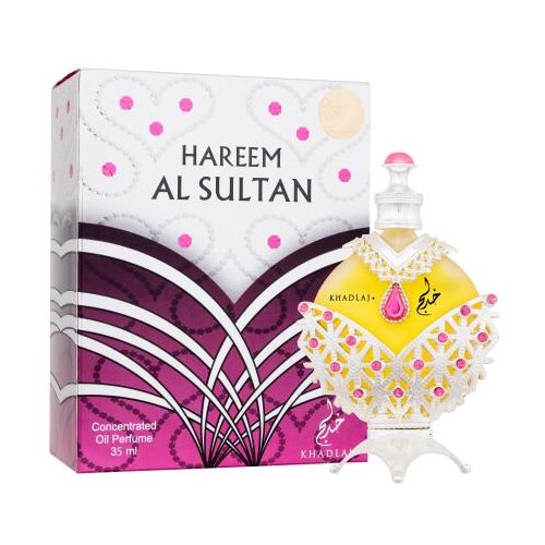 Khadlaj Hareem Al Sultan Silver Parfumirano olje unisex 35 ml Cene