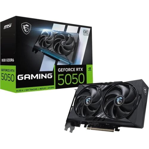 MSI GeForce RTX 5050 8G GAMING OC NVIDIA 8 GB GDDR6 Cene