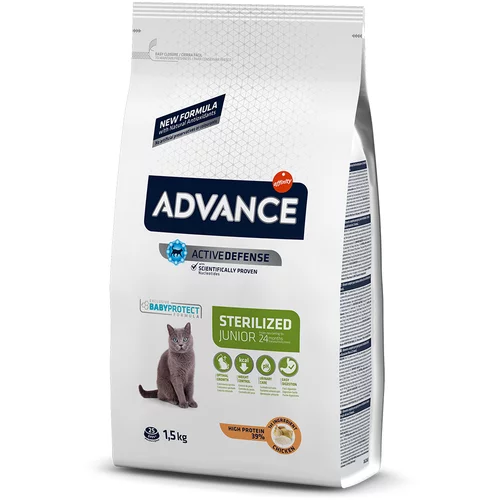 Affinity Advance Advance Sterilized Junior s piletinom - 1,5 kg