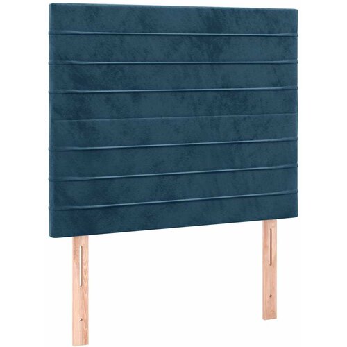 Box spring krevet s madracem tamnoplavi 100x200 cm bar&amp;scaron;unasti Slike