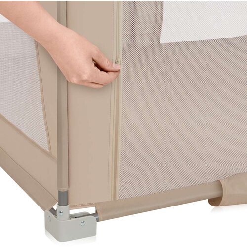 Lionelo dječja igraonica/vrtić Florence Easy Fold 151x185x76,5 cm, Beige Sand Slike