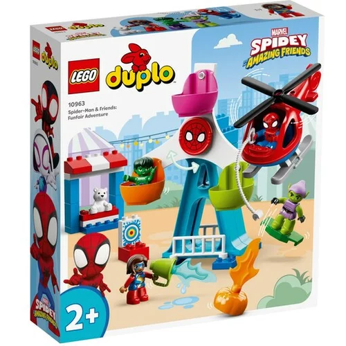 Lego Duplo spider-man in prijatelji: pustolovščina 10963