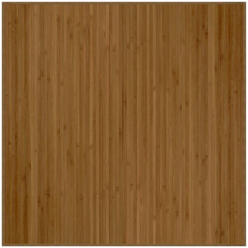  Tepih kvadratni smeđi 100x100 cm bambus Slike