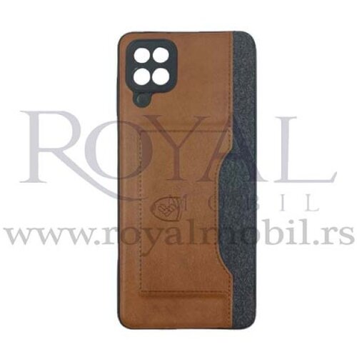  futrola leather textil sa dzepicem za xiaomi redmi note 11 pro / redmi note 11 pro plus / poco X4 nfc svetlo braon Slike