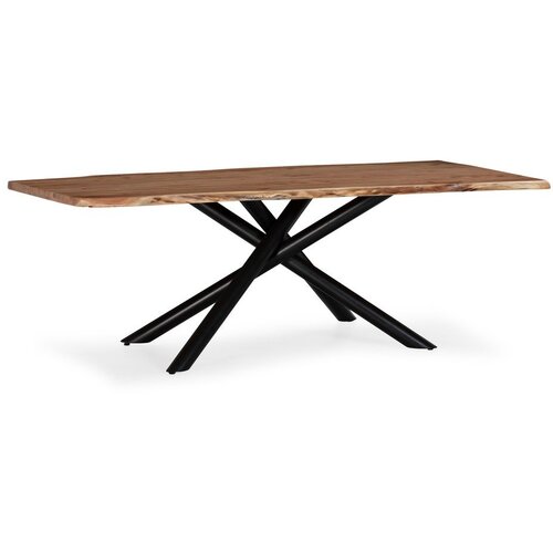 MOME Blagovaonski stol od masivnog bagrema 100x220 cm Anuri &amp;ndash; Slike