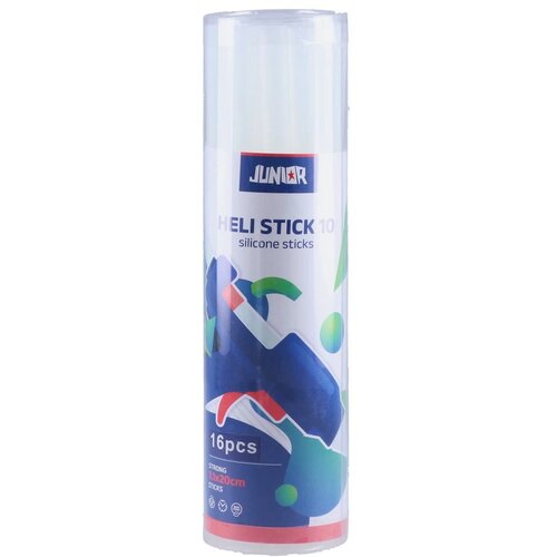 Junior Heli stick 10, silikonski &scaron;tapići u tubi, providni, 1.1x20 cm, 16K Cene