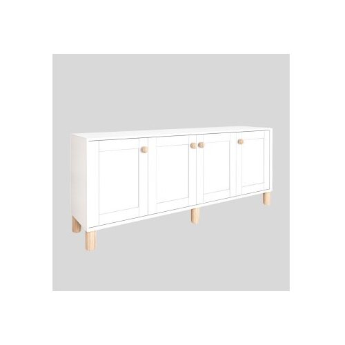 Hanah home Konzolni sto Natura 1600-69, 180x75x40 cm, Bijela Slike