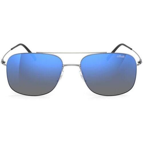  Muške Sunčane naočale Silhouette Graben 8716 56/18 Blue Cene