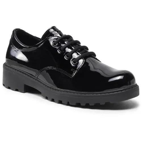 Geox Oxford čevlji J Casey G. C J0420C 000HH C9999 S Black
