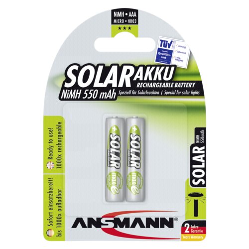 Ansmann 1x2 maxE NiMH rech.bat. Micro AAA 550 mAh SOLAR Cijene
