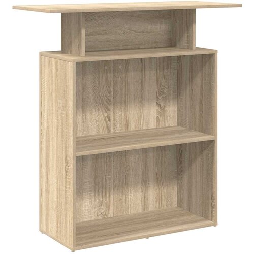 Maison Chic sprejemna miza - računalniška miza - pisarniška miza sonoma hrast 100x40x104 cm inženirski les, (21785332) Cene
