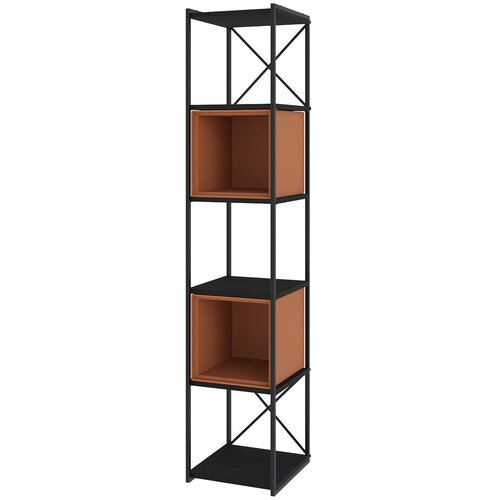Marckeric Crna/ciglasta biblioteka 36x179 cm Anya &amp;ndash; Slike