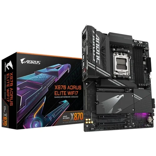 Gigabyte MB X870 A Elite WIFI7AM5 4xDDR5 4xM.2 4xSATA12xUSB WIFI ATX RAID