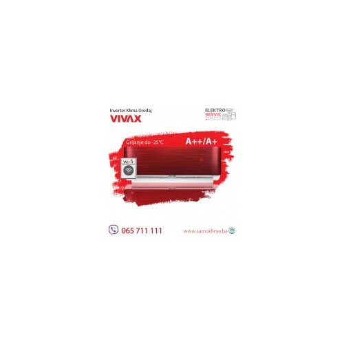  Inverter klima uredjaj Vivax ACP-12CH35AERI+ RED -25C Cijene