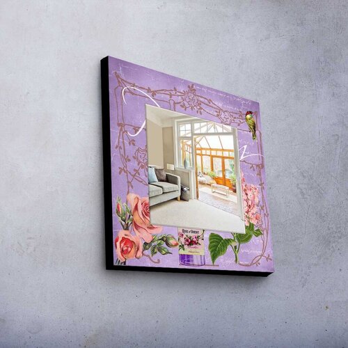 Wallity Zidno ogledalo MA-076, 50x50cm Cijene
