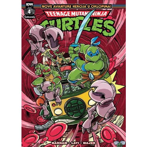 Golconda Erik Barnam, Tim Lati - TMNT: Nove avanture heroja u oklopima 4 Cene