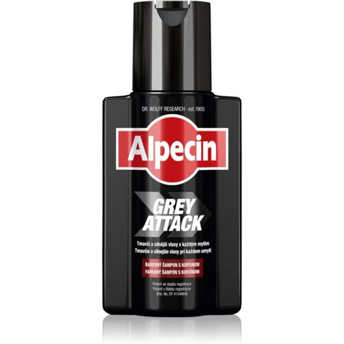 Alpecin Grey Attack šampon s kofeinom protiv sijeđenja kose za muškarce 200 ml Cijene