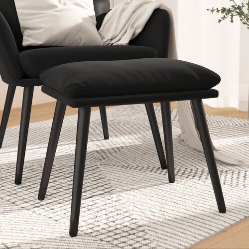  Tabure crni 45x29,5x35 cm bar&amp;scaron;unasti Slike