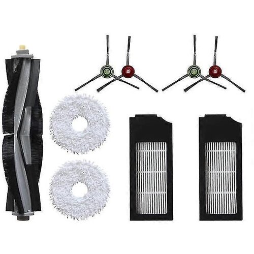 INORCO Glavna krtača Stranske krtače HEPA filter Združljiv Ecovacs X1omni X1turbo Robotski sesalnik Dodatki Sesalni dodatek, (22020387) Cene