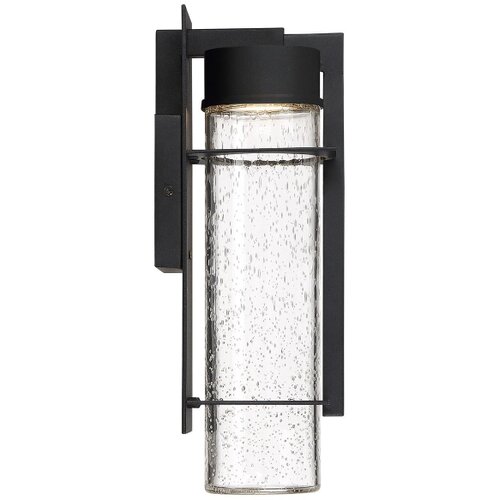 Quintiesse Quoizel Eames Vgrajena LED zunanja moderna stenska svetilka Earth Black, 3000K, IP44, (22099910) Cene