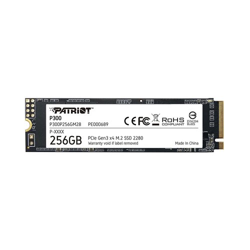 Patriot ssd P300 R1700/W1100, 256GB, M.2 nvme Slike