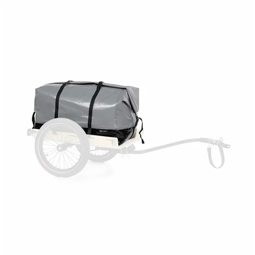 Klarfit Companion, Travel Bag, transportna torba, 120 litrov, nepremočljiva, roll-top, siva barva