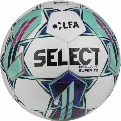 Select BRILLANT SUPER F:L 23/24 Nogometna lopta, bijela, veličina