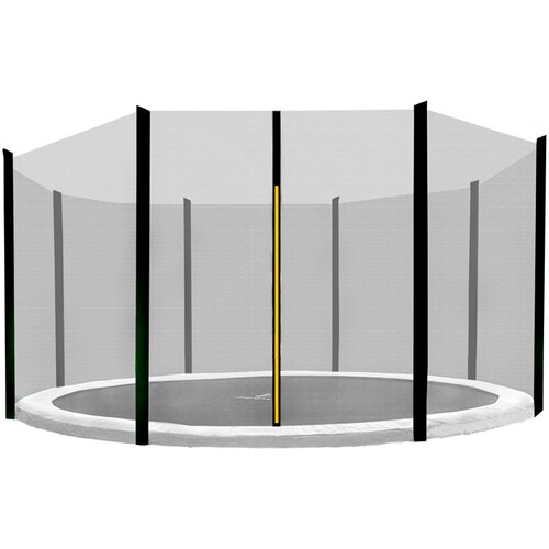 Aga Za&amp;scaron;titna mreža za trampolin ukupnog promjera 400 cm na 8 &amp;scaron;ipki AGA MR1513OUT-8Black - crna Slike
