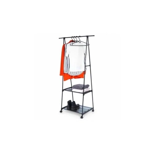 Vilde 568022 - Stalak za odecu sa dve police i 4 tockica 88 x 44 x 160 cm. Cene
