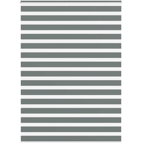 Zebra zavjesa tamno siva 155x230 cm &Scaron;irina tkanine 150,9 cm Poliester Cijene