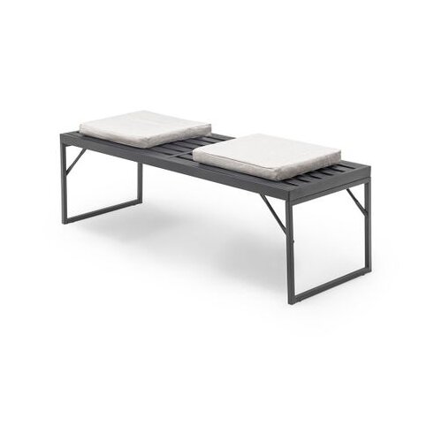 Hanah home Tknbnk002 beigeblack bench Cene