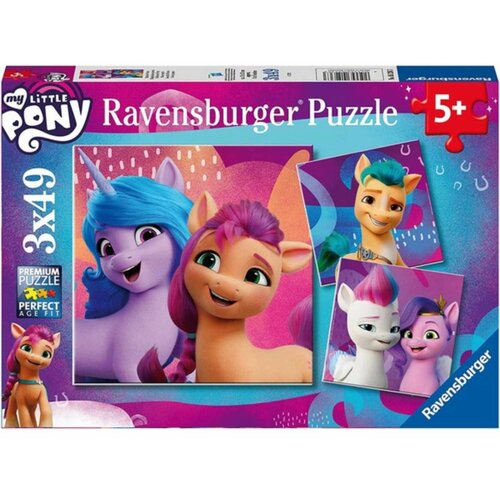 Ravensburger puzzle (slagalice) - My Little Pony 3x49 delova Slike