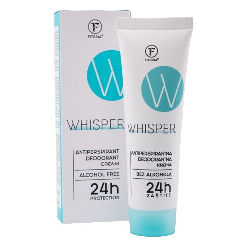 Fitogal WHISPER Antiperspirantna krema, 50 ml Cene