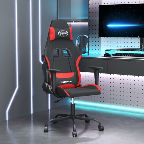  Igraća stolica crno-crvena od tkanina Cene