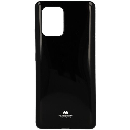  Gumijasti / gel etui Mercury Jelly Case za Samsung Galaxy S20+ - črni Slike