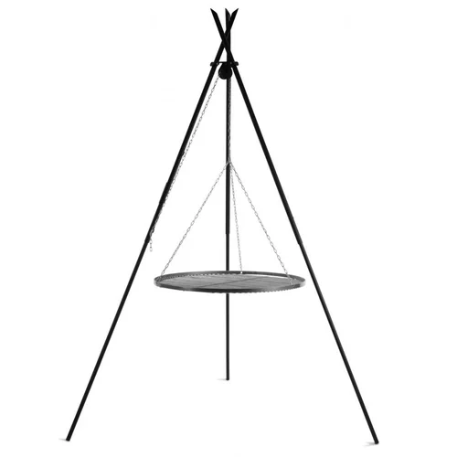 COOKKING trinožni žar "tipi" (210 cm) z 60 cm rešetko iz navadnega jekla