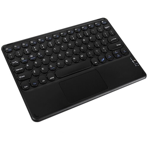 INF Bluetooth tipkovnica z okroglimi tipkami in sledilno plo&amp;scaron;čico - Združljiva z iPad, tablicami Black, (5000129717) Slike