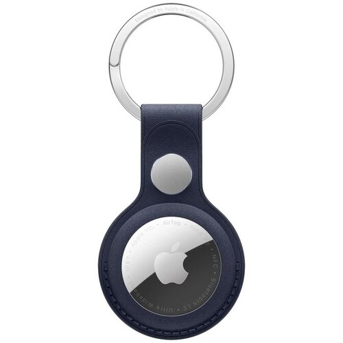Apple airtag finewoven key ring - navy Slike