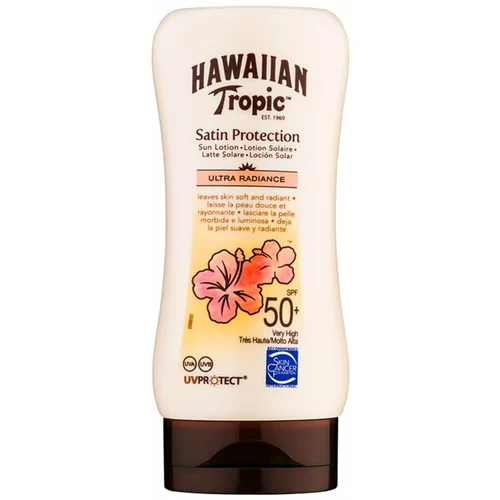 Hawaiian Tropic Satin Protection losjon za sončenje SPF 50+ 180 ml