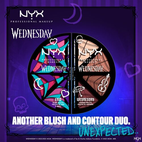 NYX Professional Makeup Wednesday Blush Palette paleta rdečil 4x2.88 g Slike