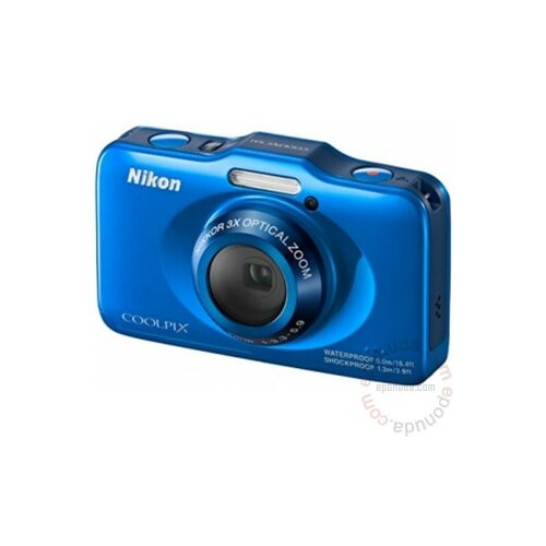 Nikon S31 Blue digitalni fotoaparat Slike