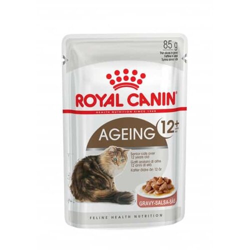 Royal Canin ageing 12+ Gravy Vlažna hrana za mačke, 85g Slike