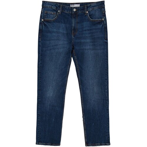 Bershka Traperice plavi traper Slike