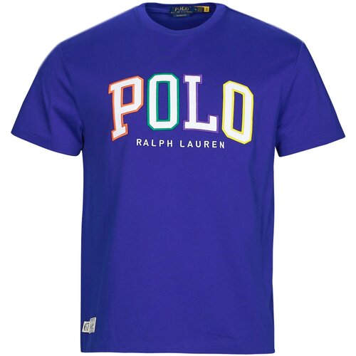 Polo Ralph Lauren Majice s kratkimi rokavi SSCNCLSM1-SHORT SLEEVE-T-SHIRT Modra Cene