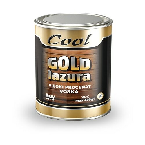 Cool gold lazura hrast 0,75 l CO0110 Cene